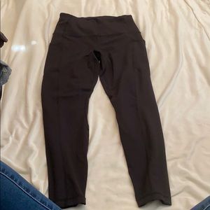 Black Workout Leggings with Pockets